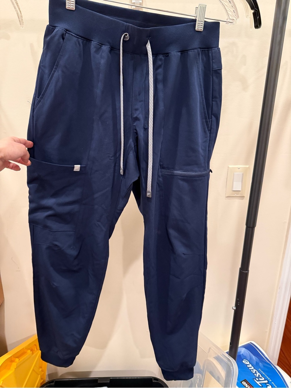 Fabletics navy jogger size S
